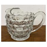 Fostoria ice lip pitcher
