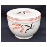 Vintage Universal Potteries Cattail Covered