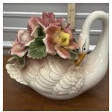 Capodimonte Swan