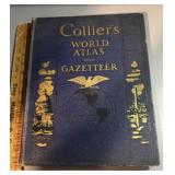 1940 Collierï¿½s world Atlas and Gazetteer