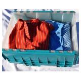 Tote of Vintage Clothing including Vintage