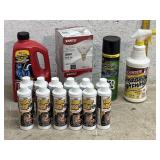 Drano, Wasp Killer, Super Heat, Grease Lightning