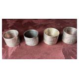 Vintage Silverplate Napkin Rings