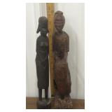 Tribal status- carved wood