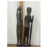 Tribal status- carved wood