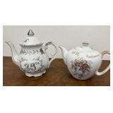 25th & 50th Anniversary Tea Pots