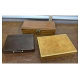 3 Dresser / jewelry Cases