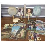 Vintage Advertising church hand fans