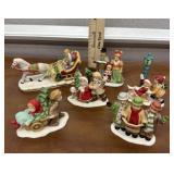 Lefton Christmas figurines