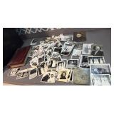 Big lot of various vintage, black and white