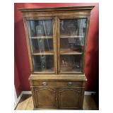 Mahogany China Cabinet 68ï¿½x37ï¿½x17ï¿½