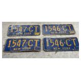 New York State License Plates (4)