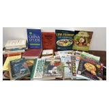Magazines & books (cooking, self help, and a