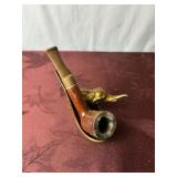 Japanese Bronze Elephant Pipe Holder