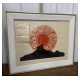 1974 Arnold Mesches, Phoenix Sun silkscreen,