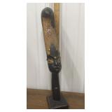 Carved wood- tribal bust