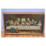 Framed Last Supper Print