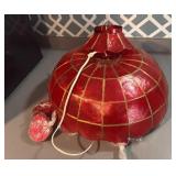 Hanging light 16ï¿½ hard plastic? Shade light/