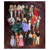 20 Ken & Barbie Dolls