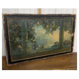 Maxfield Parrish Print- Daybreak *frame not