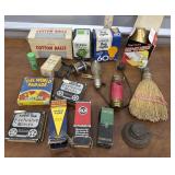 Radio tubes, projector films, vintage to lights,