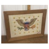 1973 American Eagle needlepoint