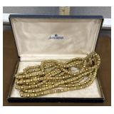 Trifari necklace w/Trifari case