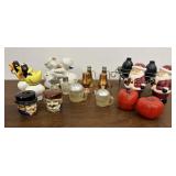 Salt & Pepper shakers - one has a crack