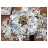 Costume jewelry necklaces bracelets tangle and