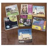 View master cards - Corning glass, moon landing,