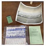 Cornell athletic tickets, navy photo, baseball,