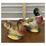 Duck figures *has repair and hairline
