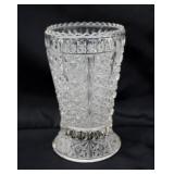 EAPG Corset Vase  McKee? Glows under UV