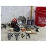 Chalk Lines, Cutting Bits, Heat Lamp,Harbor