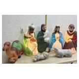 Nativity Light-Up Blow Molds (7 Pieces) -