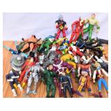 Lot of Actions Figures-may be a few  missing body
