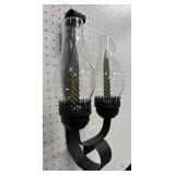 815Wrought iron Candle wall sconce