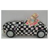 Mackenzie Childs Style Mr. & Mrs. Bunny Rabbit in