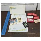 Advertising - Holiday inn stationery, mini bars