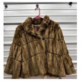 NWT faux fur jacket ,XL