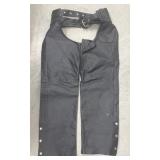 Raider leather chaps- size S