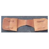 Motorcycle Leather Saddle Bags 40' long 10 3/4'