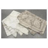 vintage Tablecloths -2 *some staining