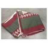 Gorgeous hand made quilt *some staining