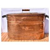 Antique Copper Boiler with Lid & Handles... And