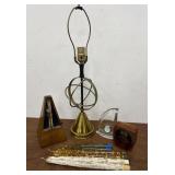 Metronome, lamp (needs wiring), candles, clock,