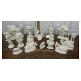 Gorgeous ceramic nativity set- unmarked