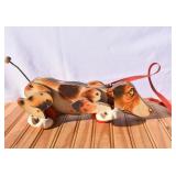 Vintage "Snoopy" Wooden Dog Pull Toy