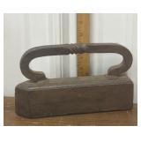 Huge sad Iron- marked C&H 12