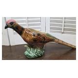 Vintage Pheasant Bird Planter